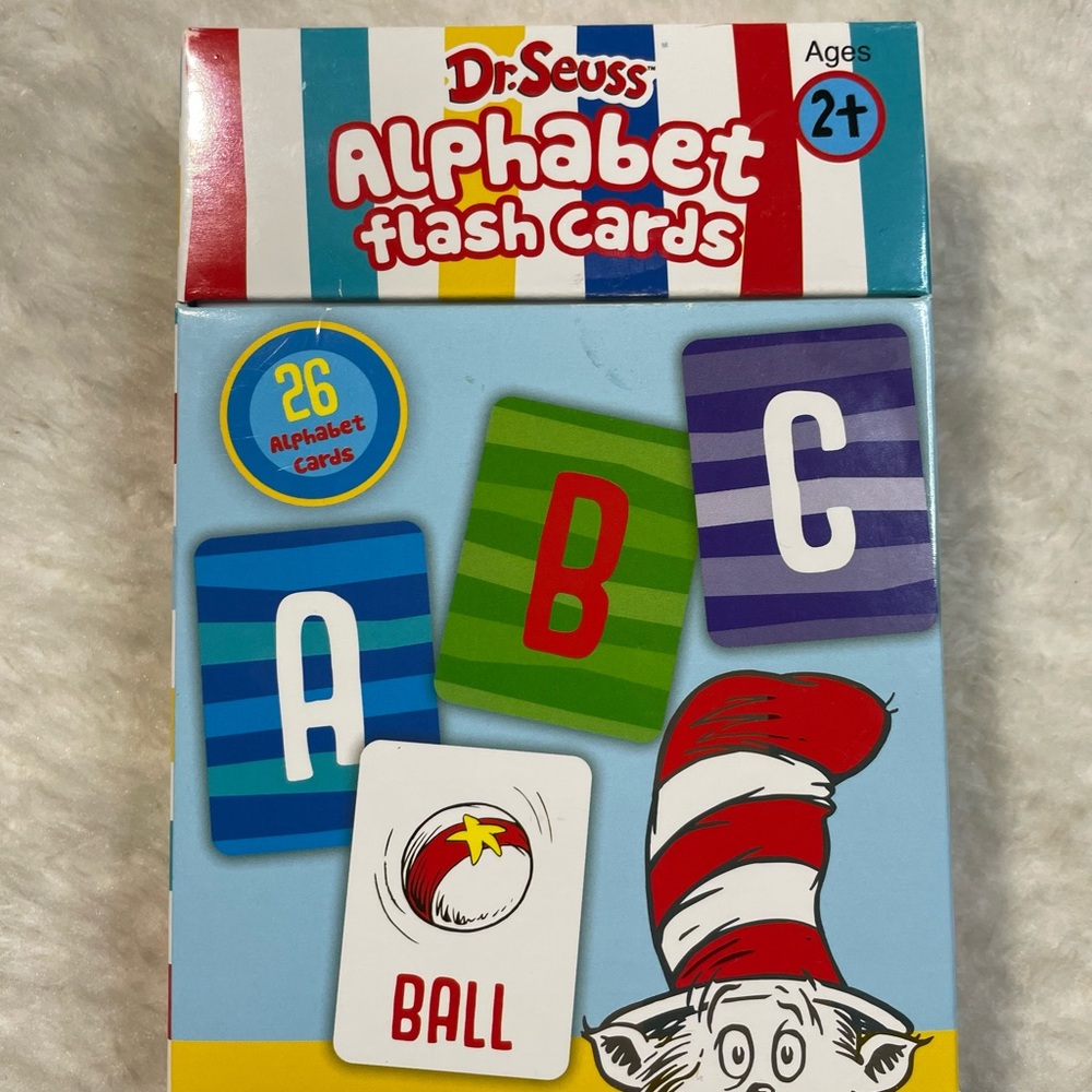 Dr. Seuss Alphabet Flash Cards